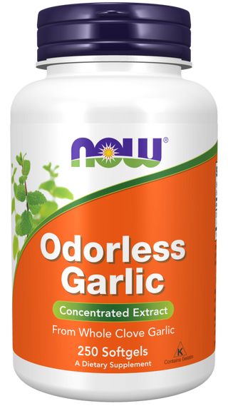 odorless garlic orig  250 sgels by Now Foods