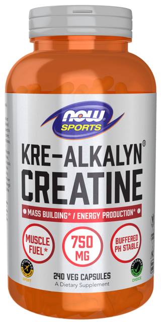 kre-alkalyn(r) creatine 750 mg  240 caps by Now Foods