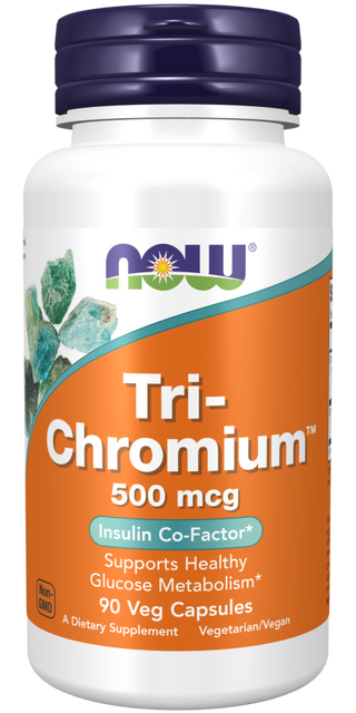 tri-chromium 500mcg+cinnam   90 vcaps by Now Foods