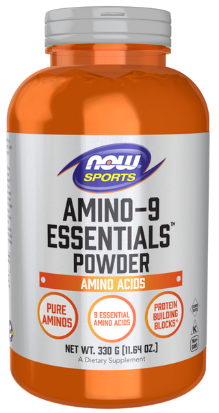 Amino-9 Essentials Powder - 330g (Now Foods)