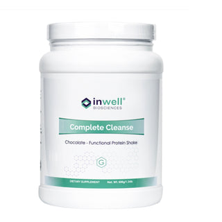 Complete Cleanse Protein Shake 14 Servings - 1.30 LBS Chocolate Flavor (Inwell Biosciences)