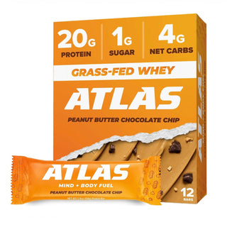 Atlas Protein Bar - 1.9 OZ Peanut Butter Chocolate Chip (Atlas Bar)