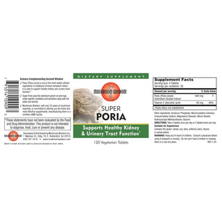 Super Poria - 120 Tablets (Mushroom Wisdom)