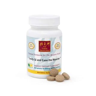 Three Treasures Tonify Qi & Ease the Muscles - 60 Tablets