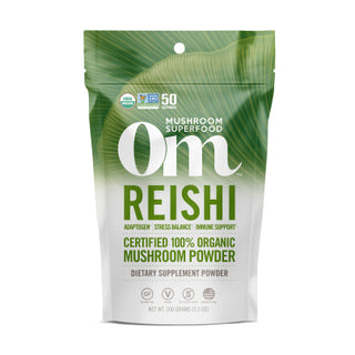 Reishi Mushroom Superfood Powder - Om Organic Mushroom Nutrition