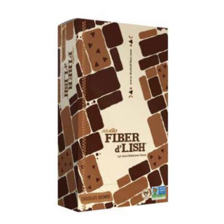 Fiber dLish - Chocolate Brownie - 16 bars NuGo Nutrition