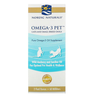 Omega-3 Pet - Cats & Small Dogs - 2 FL OZ (Nordic Naturals)