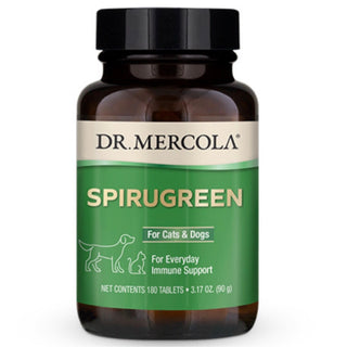 SpiruGreen Superfood for Cats & Dogs - 180 Tablets (Dr. Mercola)