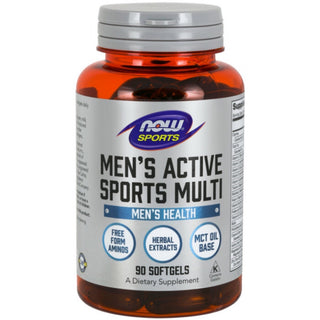 Men's Active Sports Multi - 90 Softgels (NOW Sports)