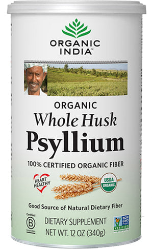 Psyllium Pre & Probiotic Fiber Orange - Organic India