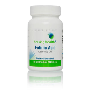 Folinic Acid - 60 Vegetarian Capsules (Seeking Health)