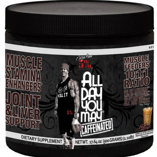 All Day You May Caffeined - 17.64 OZ Vanilla Iced Coffee (5% Nutrition)