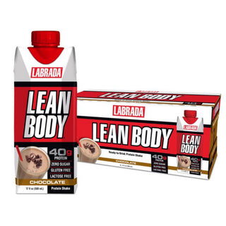 Lean Body RTD Protein Shake - Box of 12-17 FL OZ Chocolate (Lean Body)