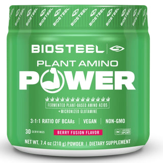 Plant Amino Power - 7.4 OZ Berry Fusion (Biosteel Sports Nutrition)