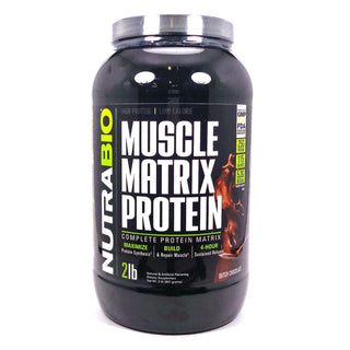 Muscle Matrix Protein - 2 LB - Dutch Chocolate (NutraBio)