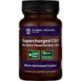 Supercharged C60 - 30 Capsules (Global Healing)