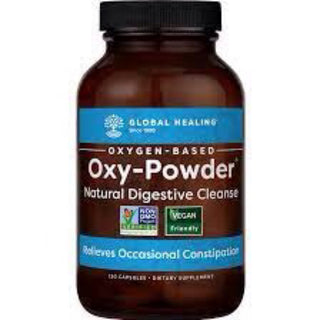 Oxy-Powder Natural Digestive Cleanse - 120 Capsules ( Global Healing)