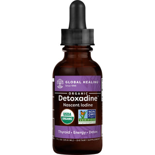 Organic Detoxadine Nascent Iodine - 1 FL OZ (Global Healing)