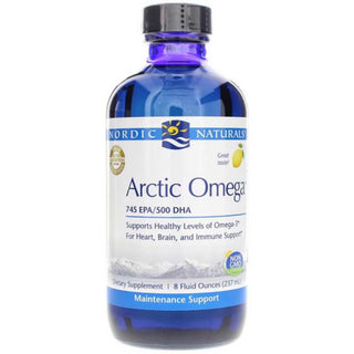 Arctic Omega 745 EPA/ 500 DHA - Lemon - 8 FL OZ (Nordic Naturals)