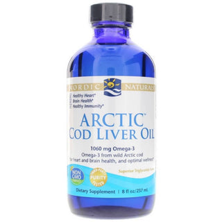 Arctic Cod Liver Oil - Unflavored - 8 FL OZ (Nordic Naturals)
