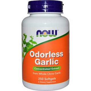 Odorless Garlic - 250 Softgels (Now)
