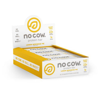 No Cow Protein Bar - Box of 12 Bars - 25.44 OZ - Lemon Meringue