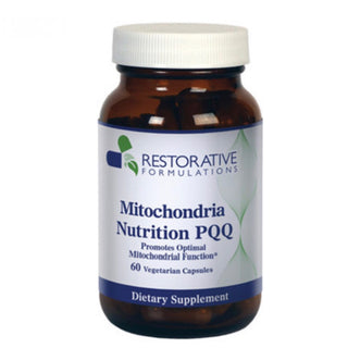 Mitochondria Nutrition PQQ - 60 Vegi-Capsules (Restorative Formulations)
