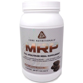 MRP Meal Supplements - 3 LBS Double Chocolate Oatmeal Cookie (Core Nutritionals)