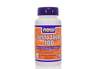 Testo Jack 100 - 60 Veg Capsules (NOW Sports)
