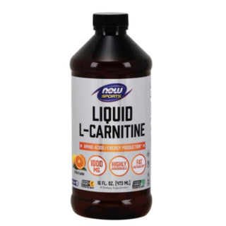 L-Carnitine Liquid Citrus Flavor 1000mg - 16 FL OZ (NOW Sports)