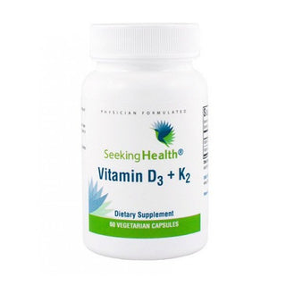 Vitamin D3 + K2 - 60 Capsules (Seeking Health)